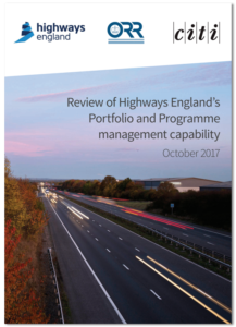 Highways England Portfolio and Programme Management Capability 2017
