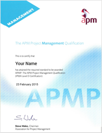 APM Project Management Qualification Online Learning