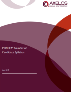 PRINCE2 Foundation Syllabus